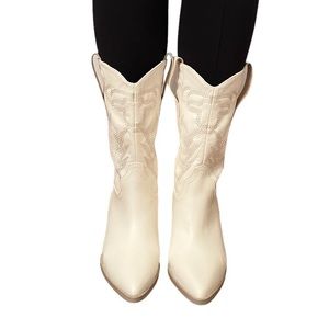 Cowboy Boots, perfect height and color!